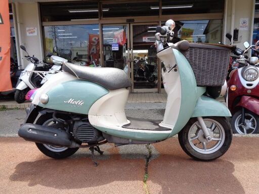NO.4322　ビーノモルフェ（ＶＩＮＯ）　水冷４サイクル　フロントバスケット　モスグリーン　☆彡