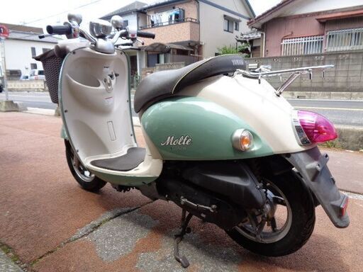 NO.4322　ビーノモルフェ（ＶＩＮＯ）　水冷４サイクル　フロントバスケット　モスグリーン　☆彡
