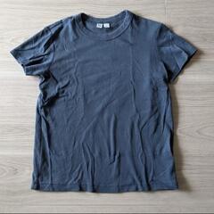 現在ない色ブルーグレー　Uniqlo U　Tシャツ　L　
