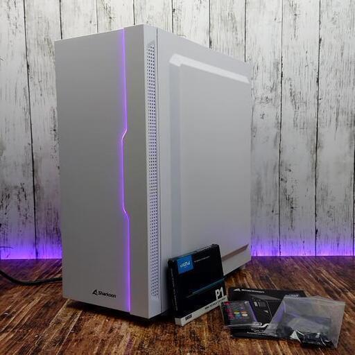 動作確認済】美品 ゲーミングPC 新品 ケース デスクトップ 新品 M.2