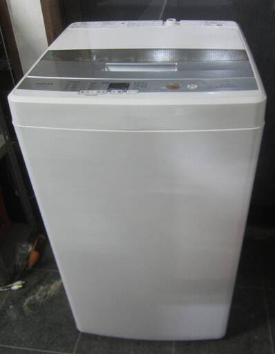 アクア 4.5kg 全自動洗濯機 AQW-S45E 2018年製