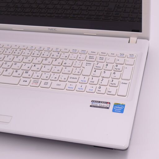 中古良品 Wi-Fi有 15.6型 ノートパソコン NEC PC-LE150N1W-P4 Celeron 