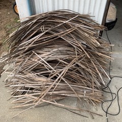 竹ひご　竹の皮　キャンプ　着火剤　火おこし　薪　暖炉 竹炭