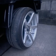ステルスレーシングのホイールです 16インチ　7J 