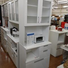 レンジボード ホワイト 幅80cm