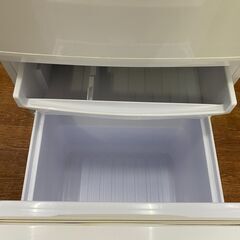 【リサイクルショップどりーむ天保山店】●3007●　冷蔵庫　シャープ　2014年製　137L　SJ-14Y-W