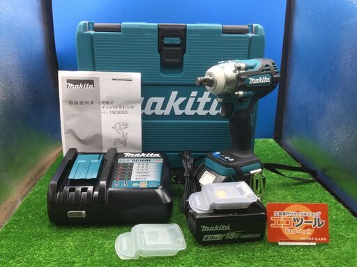 【エコツール豊田インター店】Makita/マキタ 18V充電式インパクトレンチ TW300DRGX【愛知県/豊田インター店/工具】