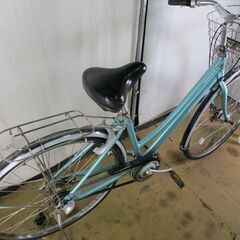 C8　限定特価　整備済み★ブリヂストン　アルベルトロイヤル　ライトブルー★ 中古自転車 【27インチ 】
