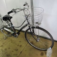 C12　限定特価　整備済み★ブリヂストン　ロココロイヤル　ベルトドライブ　ブラック★ 中古自転車 【27インチ 】 (*^▽^*)