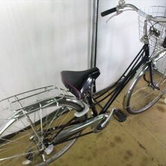 C12　限定特価　整備済み★ブリヂストン　ロココロイヤル　ベルトドライブ　ブラック★ 中古自転車 【27インチ 】 (*^▽^*)