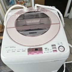 💚SHARP 洗濯機 8.0kg 2017年製