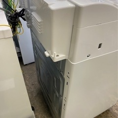 極美品 2021年 SHARP(シャープ) 縦型洗濯乾燥機 ES-T5EBK ［洗濯5.5