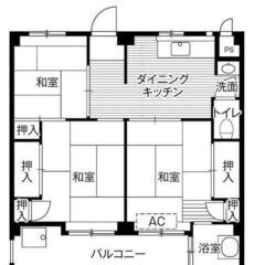 ✨敷金/礼金0円・仲介手数料0円✨水商売・無職OK😄ＪＲ総武・中央緩⾏線 稲⽑駅 バス16分❗️千葉市若葉区愛⽣町  - 千葉市