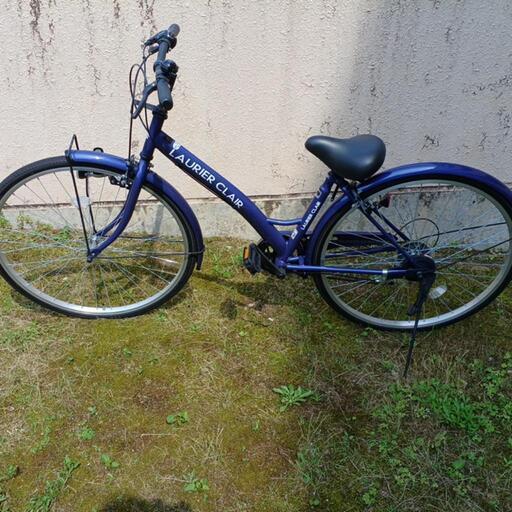 自転車　前かごなし　ギア付き