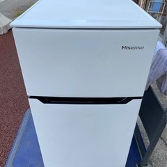 2019年製 ☆Hisense☆93L☆2ドア冷蔵庫☆右開き☆強化