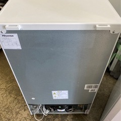 2019年製　★Hisense☆93L☆2ドア冷蔵庫☆右開き☆強化ガラス製棚☆オートクローズ冷蔵室ドア【HR-B95A】