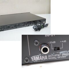 YAMAHA マルチエフェクター SPX900 動作確認済み 説明書付き ヤマハ オーディオ 札幌市 清田区 平岡