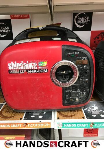 ✨新ダイワ　インバーター発電機　IEG1600M　中古品✨うるま市田場✨