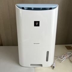 【美品】除湿機 シャープ CV-F71-W 衣類乾燥 プラズマク...