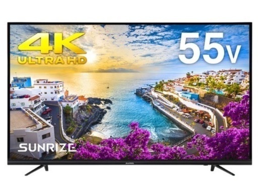 【再度受付】美品 4K ULTRA HD 55インチ テレビ