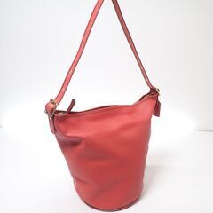 AA837 コーチ オールドコーチ ショルダーバッグ バケツ型