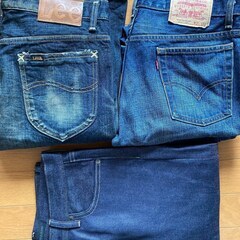 ダメージジーンズ　「Levi’s」「Lee」+ ユニクロ（新品）...