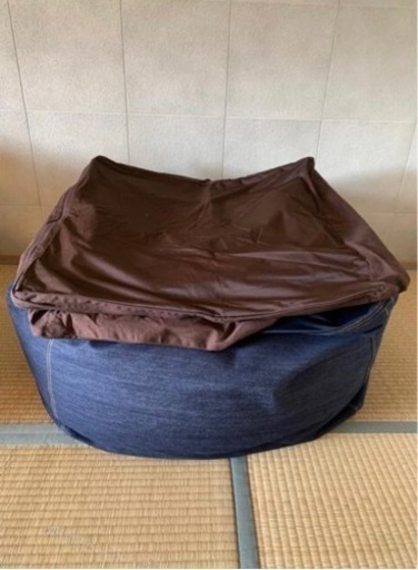 無印良品　体にフィットするソファ　(カバー2枚付)
