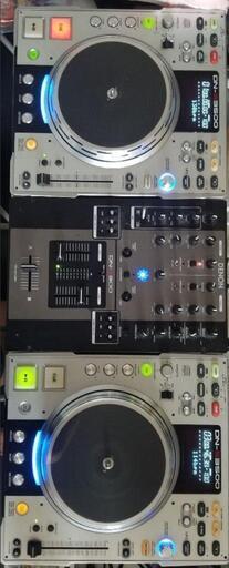 完動品CDJセット ミキサー・ハードケース・ヘッドホン付 【公式通販】