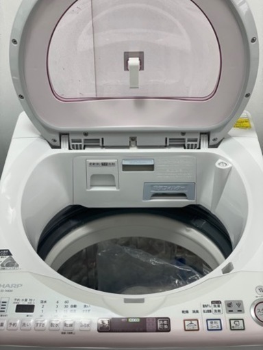 送料・設置込み 洗濯機 8kg SHARP 2014年