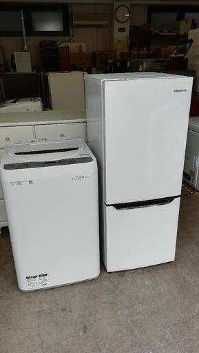 セット544⭐ハイセンス冷蔵庫150L【2020年製】＋シャープ洗濯機4.5kg