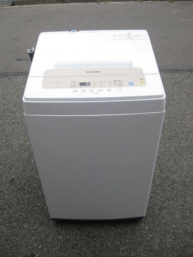 ★アイリスオーヤマ　全自動洗濯機　IAW-T502EN　　5.0㎏　2020年製　美品
