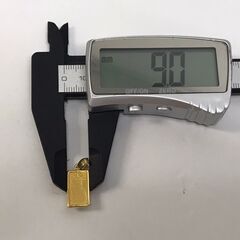 純金 リバティインゴット 1ｇ ペンダントトップ K18枠 1.4ｇ