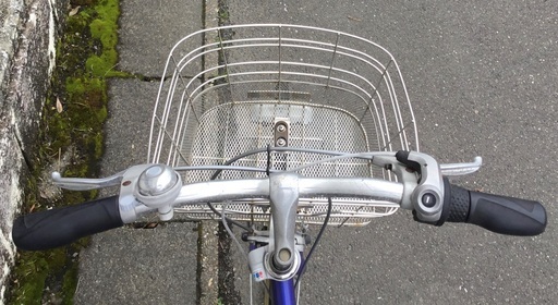 整備・美品＞ブリヂストン・アルベルト・27インチ自転車・ブルー