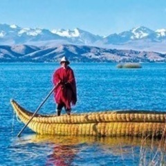 El lago Titicaca Perú 🇵🇪  チチカカ湖(...
