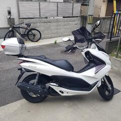 再値下げ）PCX125 JF―28 Box 風よけ付き 廃車済み 廃車書類 譲渡