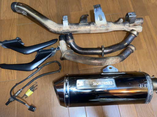 モリワキマフラー　MORIWAKI MXマフラー　☆排ガスレポート付き☆
