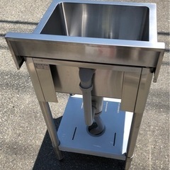 ⭐︎中古品　タニコー　1槽シンク　450×450×800mm  厨房機器⭐︎ ⭐︎中古品 タニコー 1槽シンク 450×450×800mm 厨房機器⭐︎