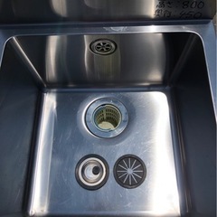 ⭐︎中古品 タニコー 1槽シンク 450×450×800mm 厨房機器⭐︎