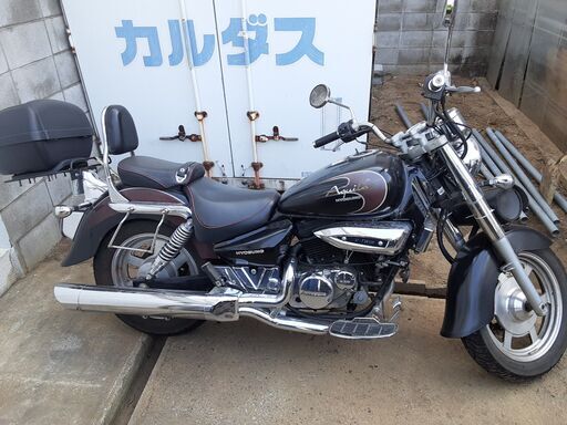 ヒョースン　GV125　実働　物々交換、車両交換もしくは±50000円で交換しませんか？　クロスカブ求めます