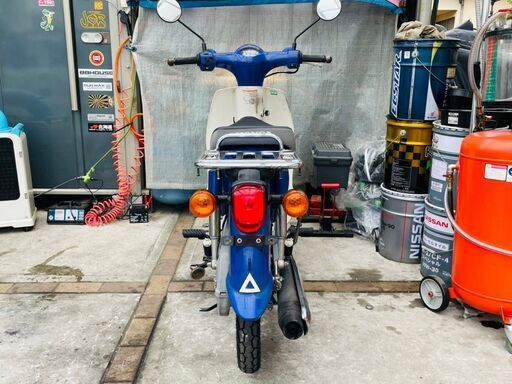 ☆実動！ スーパーカブ110 4速 青 PGM-Fi 千葉 木更津から ローン可