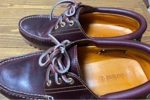 【26.5cm】Timberland スリーアイ クラシック バーガンディー