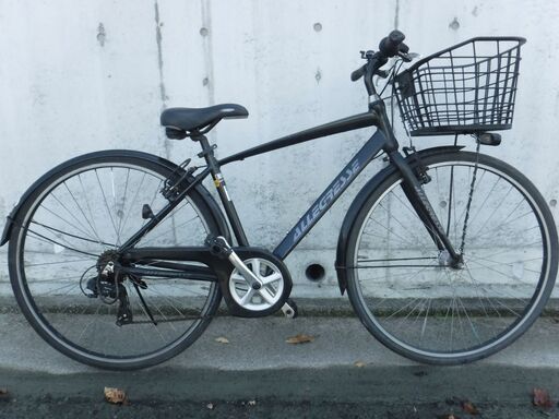 7段変速\u0026オートライト付き クロスバイク　中古自転車 356
