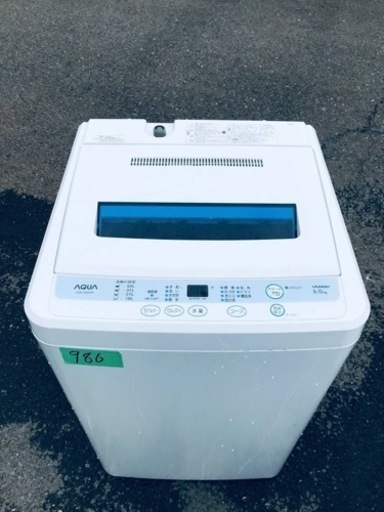 986番 AQUA✨電気洗濯機✨AQW-S60A‼️