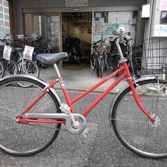 中古自転車２０７７　日本製　２６インチ　ギヤなし　オートライト