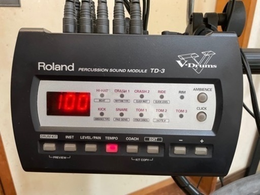 Roland 電子ドラム V-Drums TD-3