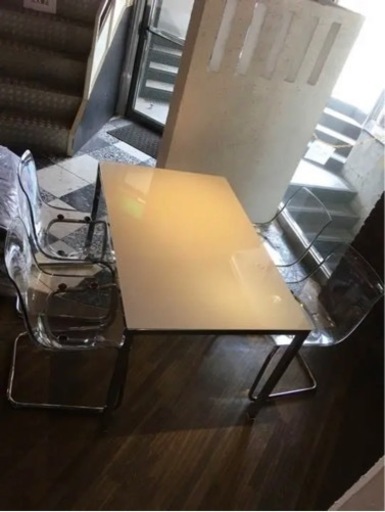 IKEA ダイニングテーブル\u0026チェア4脚セット