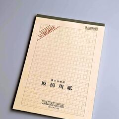 厚口中性紙　20字×20行　50枚　原稿用紙　　アピカ　ゲンー102