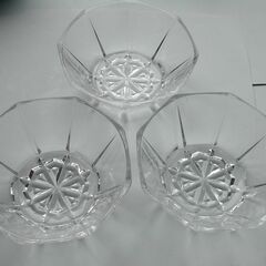 ガラス製品　３個　ＮＯ５６　最大４００円値引