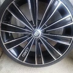 ＤＡＤギャルソンホイール、タイヤ4本セット