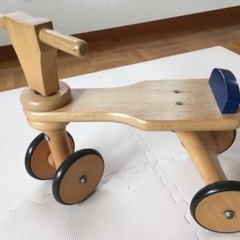 木製室内用三輪車